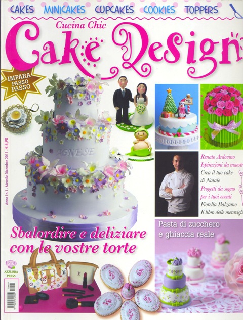 Rivista cake design dicembre 2011