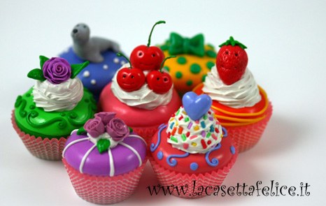 bomboniere cupcakes coloratissime