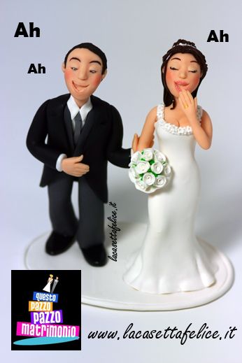 cake topper promo questo pazzo pazzo matrimonio italia 1